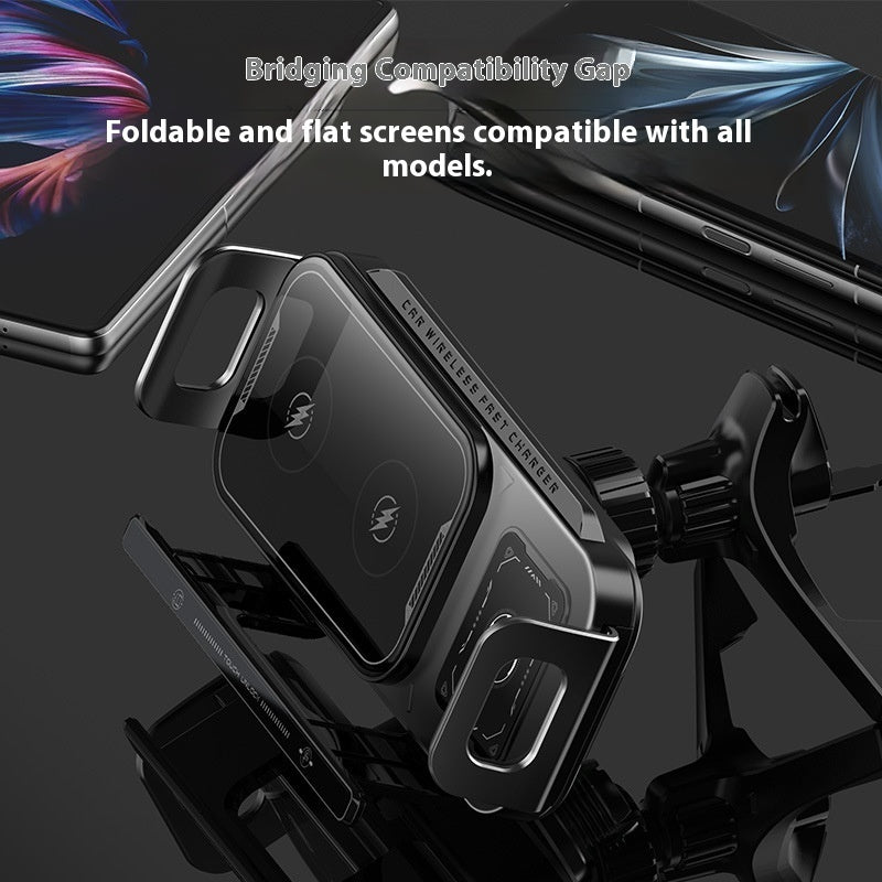 Folding Screen Mobile Phone Car Support Wireless Charger